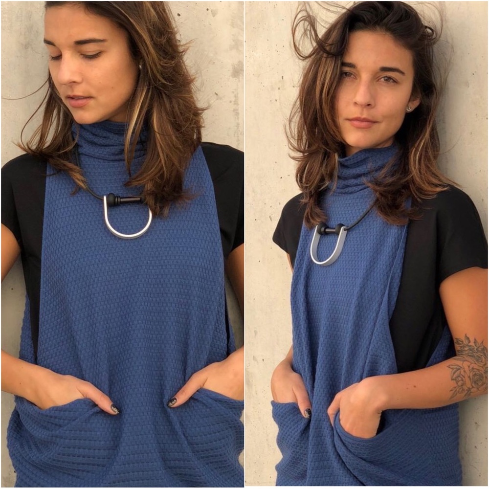 Ruti High Neck Sweater Dress